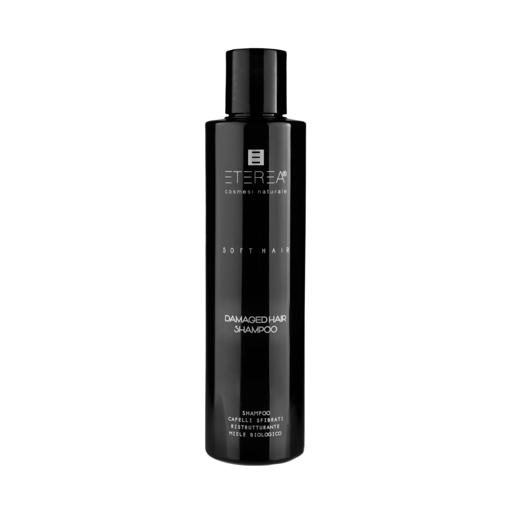 Damaged Hair Shampoo, Eterea - organiczny szampon do zniszczonych i osłabionych włosów
