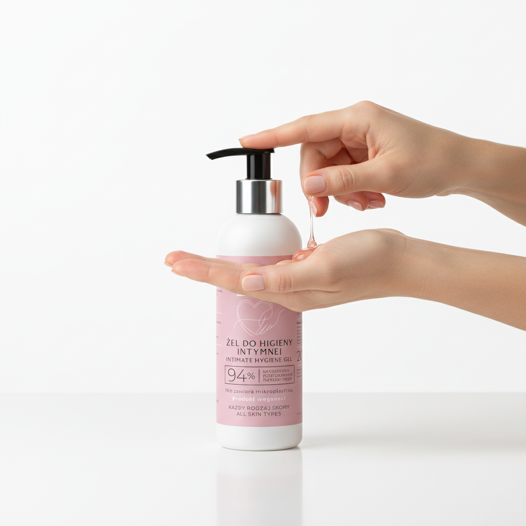 Aplikacja żelu Cranberry Glow