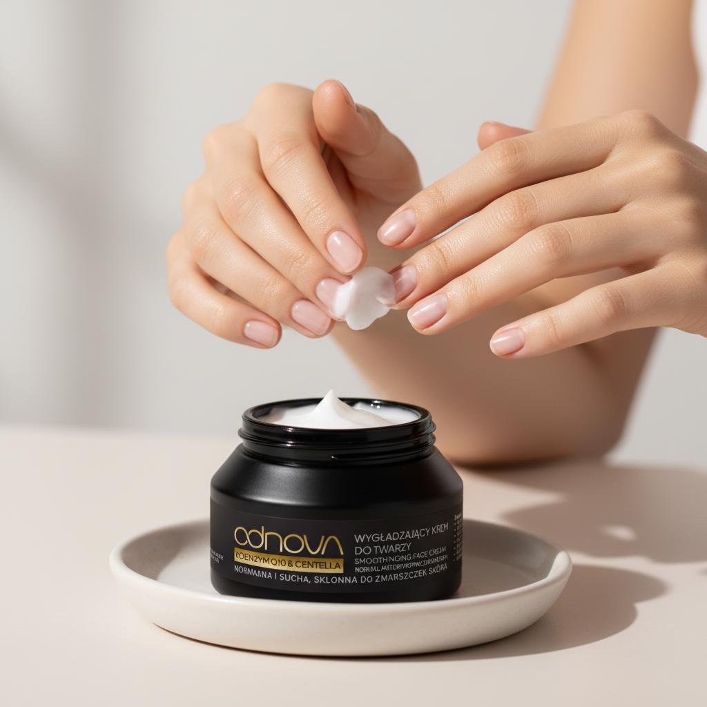 Aplikacja kremu Odnova