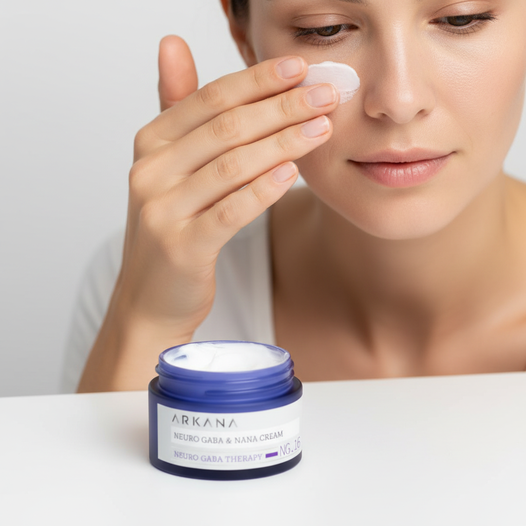 Aplikacja neurokremu Arkana GABA