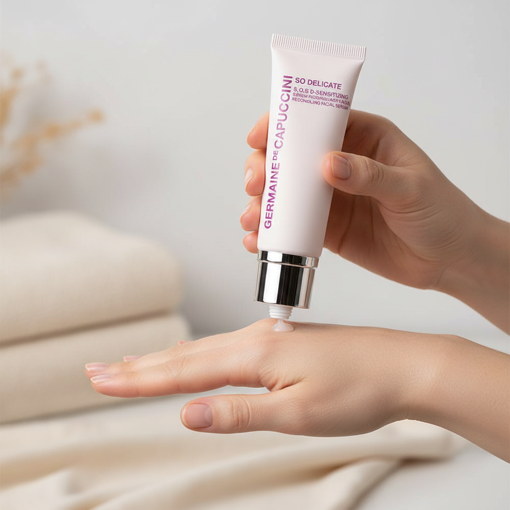 Aplikacja serum Germaine De Capuccini S.O.S