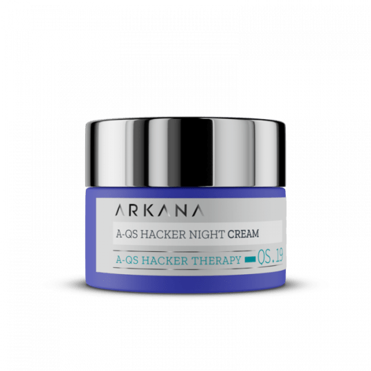 Krem regulujący mikrobiom skóry na noc A-QS Hacker Night Cream 50ml - Arkana