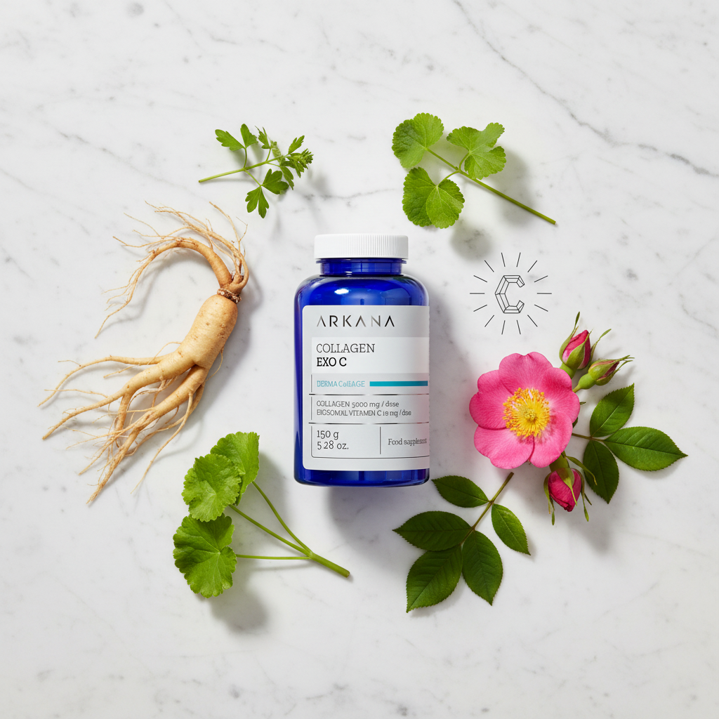 Arkana Collagen Exo C z naturalnymi składnikami