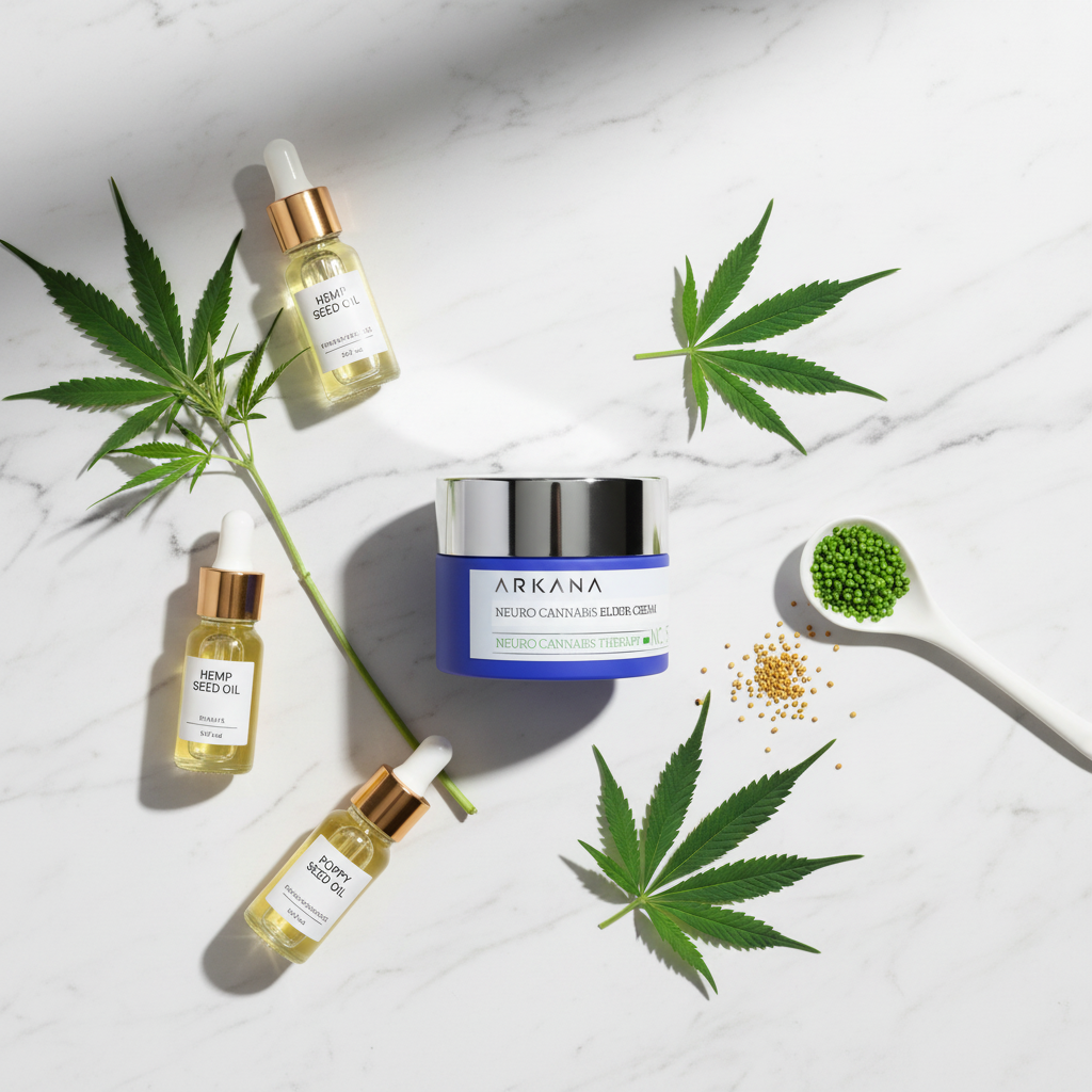 Arkana Neuro Cannabis ze składnikami aktywnymi