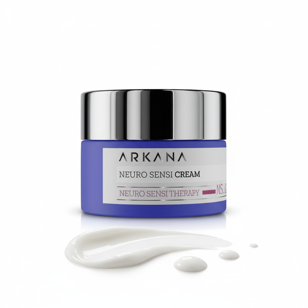 Arkana Neuro Sensi Cream - tekstura kremu