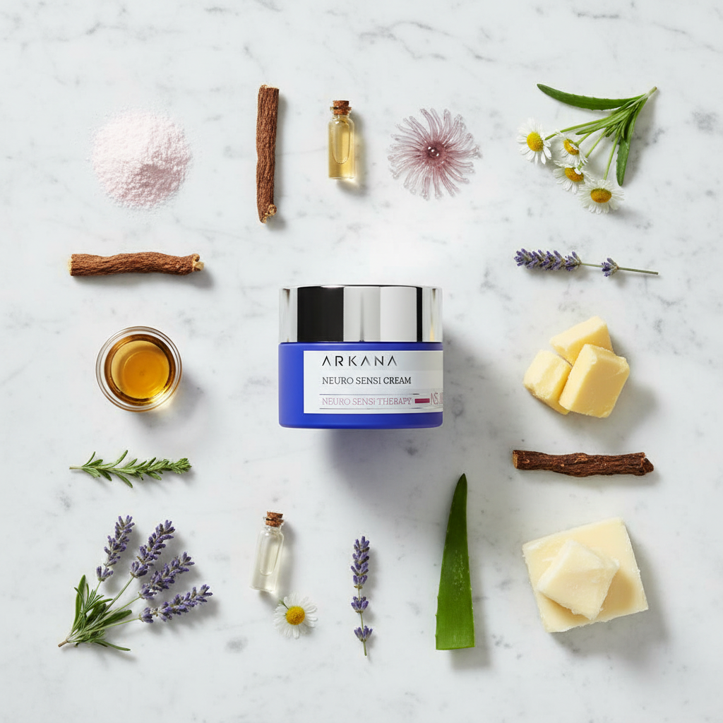 Arkana Neuro Sensi Cream ze składnikami aktywnymi