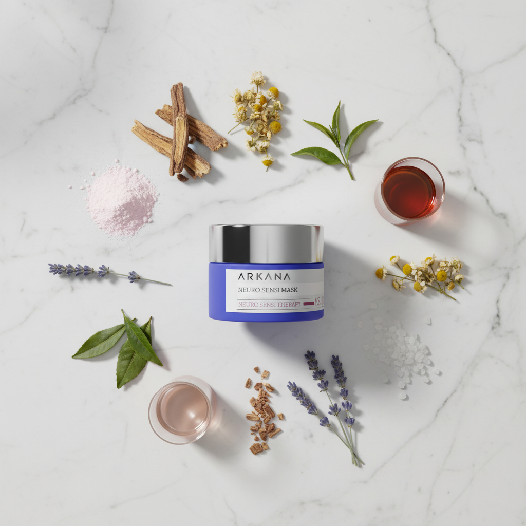Arkana Neuro Sensi Mask ze składnikami aktywnymi