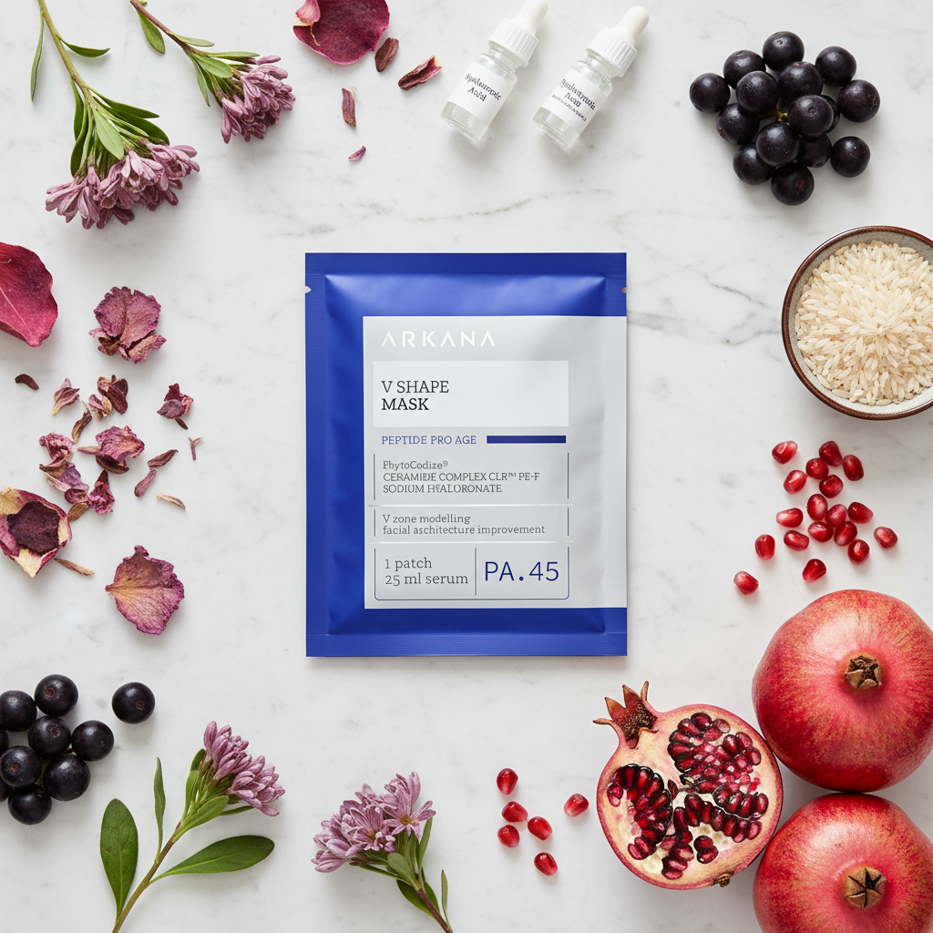 Arkana V-Shape Mask ze składnikami aktywnymi