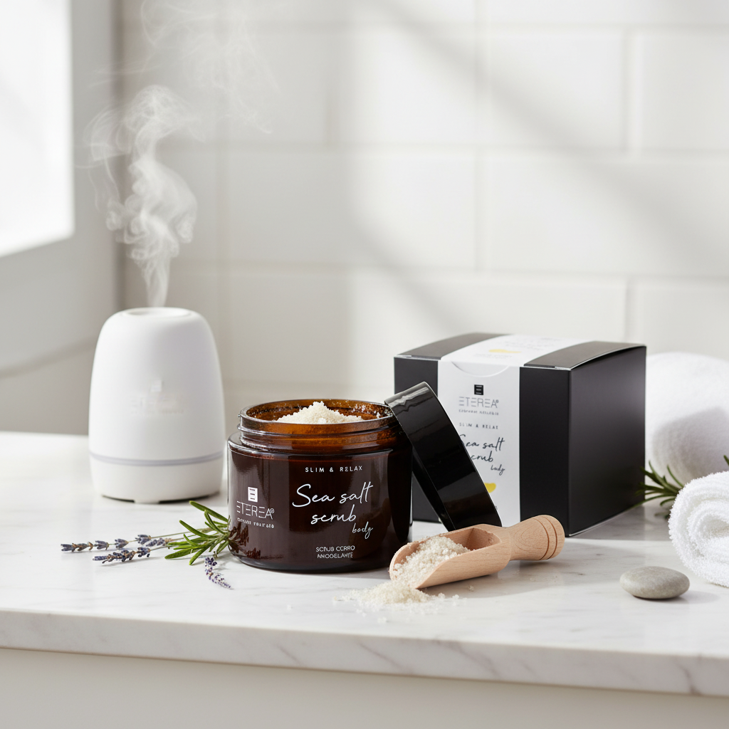Eterea Sea Salt Scrub Body lifestyle