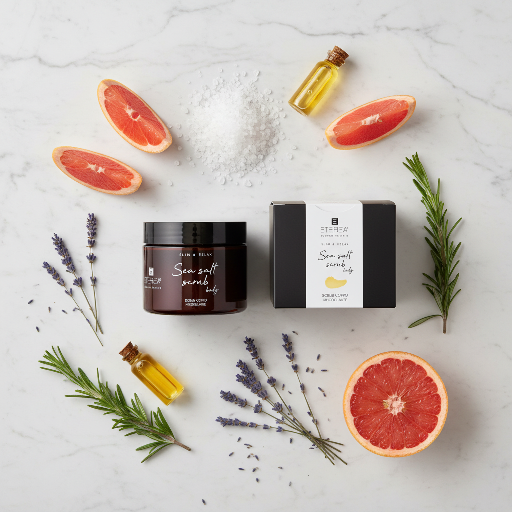 Eterea Sea Salt Scrub ze składnikami aktywnymi