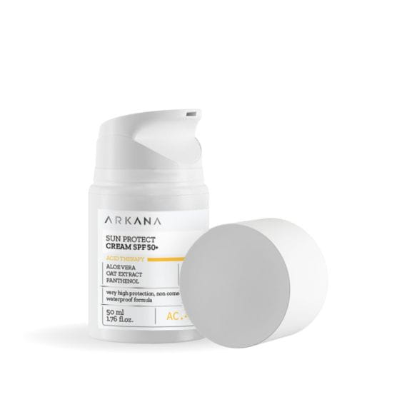 Krem ochronny z filtrem SPF 50 - 50ml - Arkana