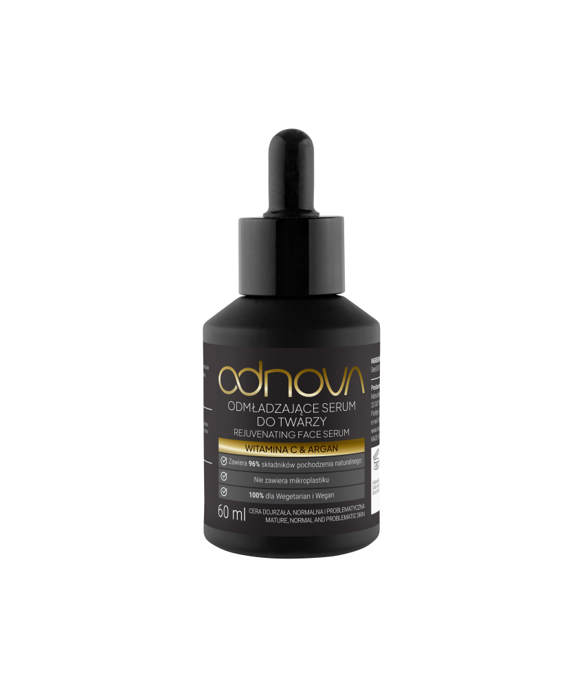 Serum Odmładzające z Witaminą C i Olejem Arganowym - Odnova 60ml