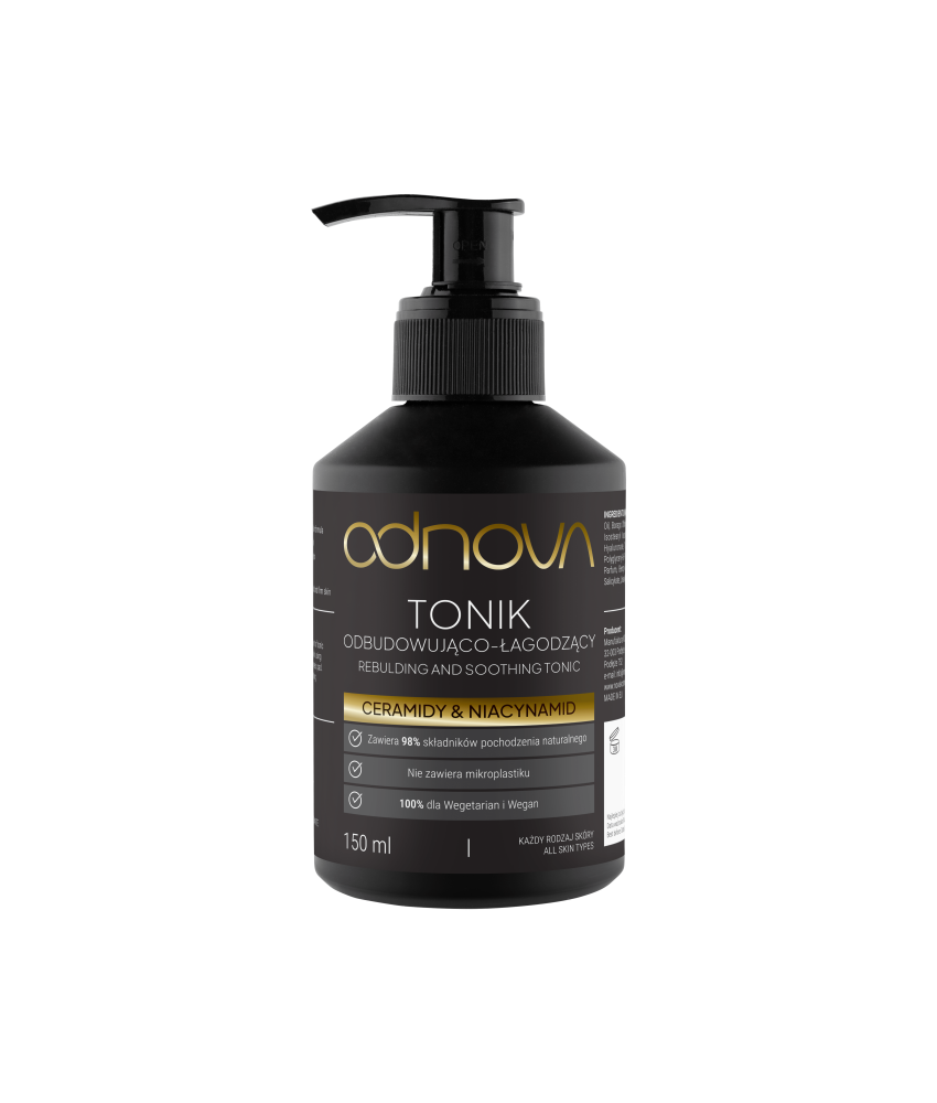 Tonik odbudowująco-łagodzący Ceramidy & Niacynamid 175ml - Odnova