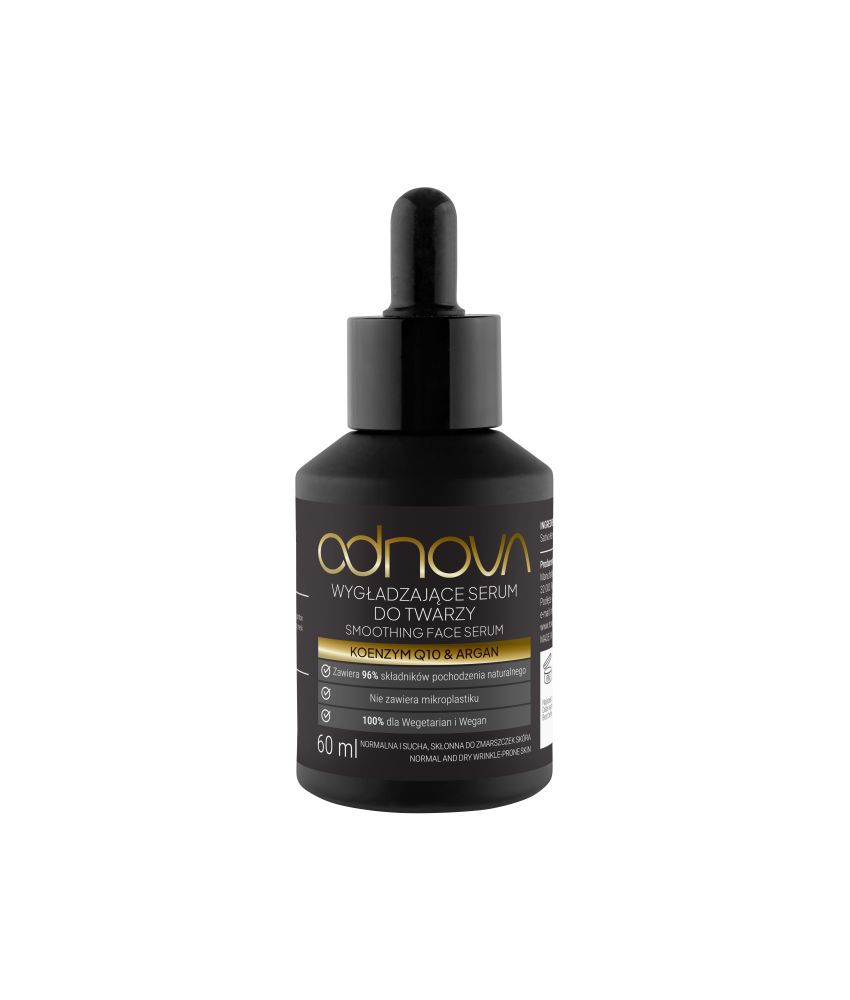 Serum Wygładzające z Koenzymem Q10 i Olejem Arganowym - Odnova 60ml