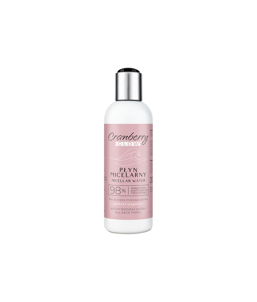 Płyn micelarny Cranberry Glow 200ml - Nova Kosmetyki