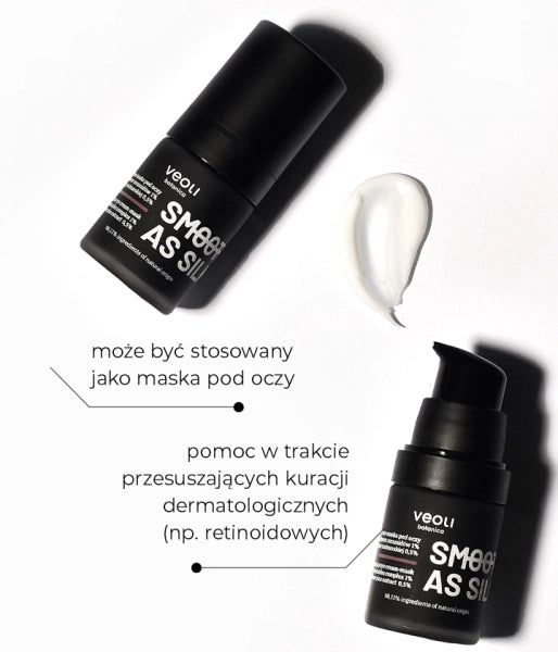 Krem-maska pod oczy Smooth As Silk z trehalozą 5% - Veoli 15ml