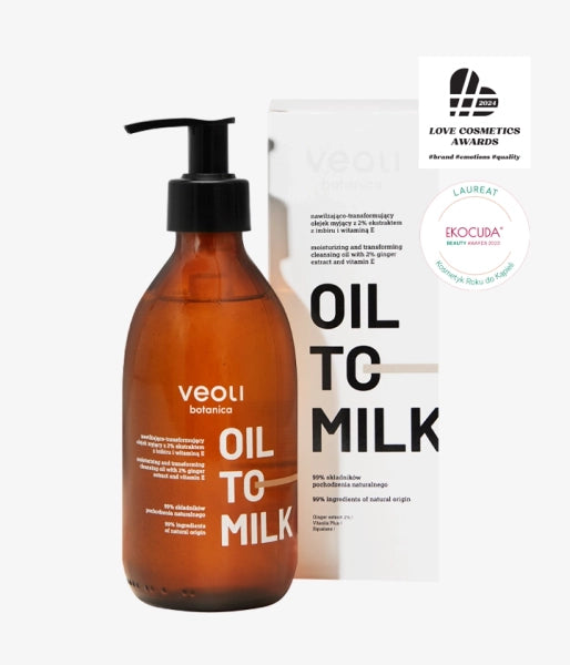 Olejek myjący do ciała Oil to Milk 290ml - Veoli