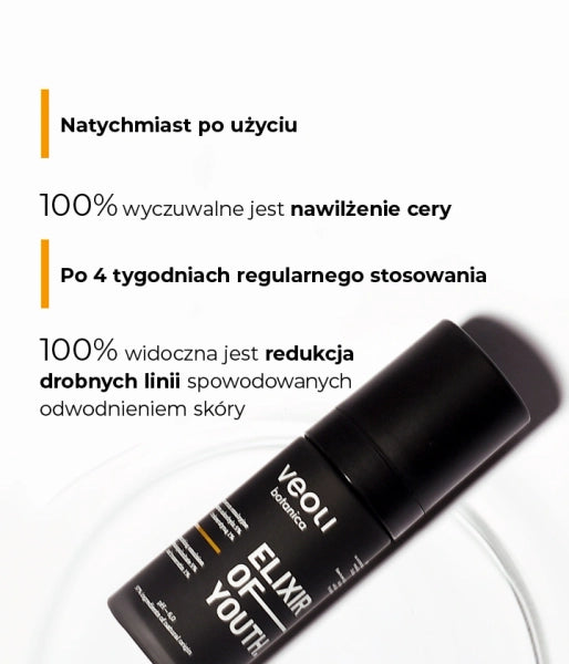 Serum do twarzy Elixir of Youth z witaminą C 5% - Veoli 30ml
