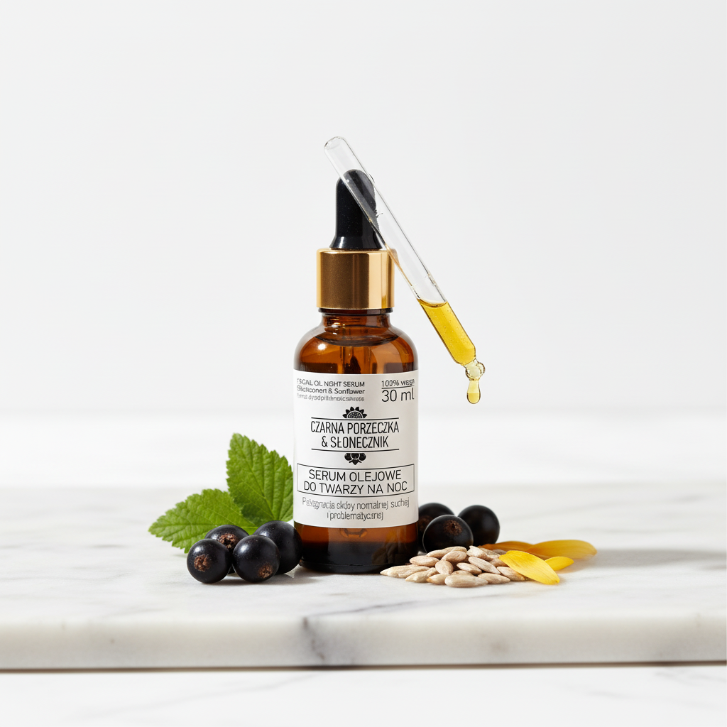 Profesjonalne zdjęcie serum olejowego