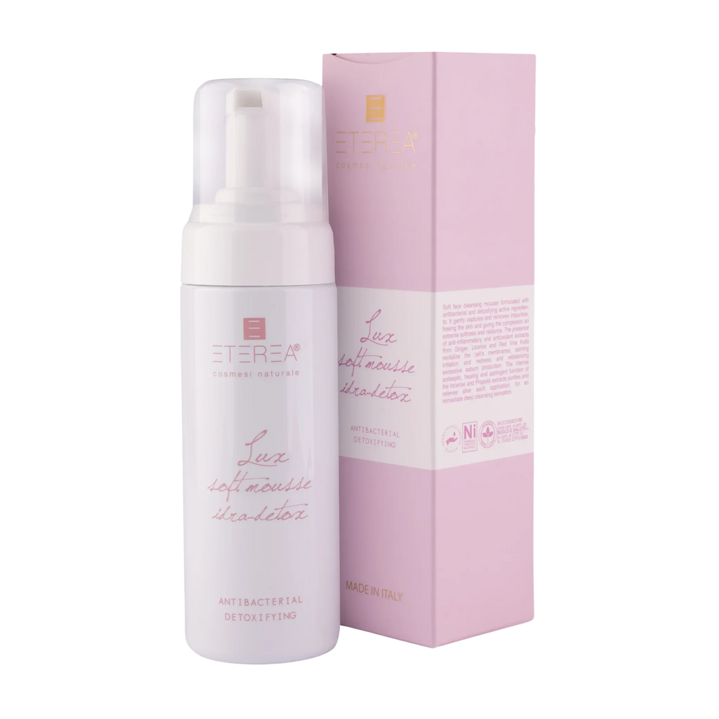 Lux Soft Mousse Idra-Detox, Eterea - organiczna lekka pianka myjąca