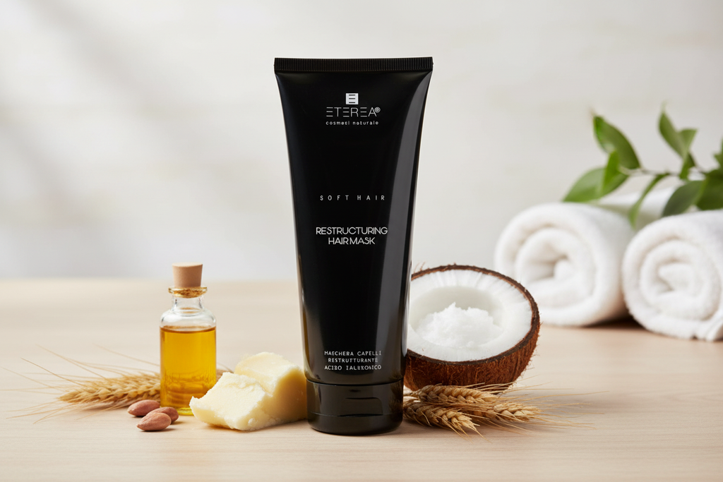 Zdjęcie lifestyle z naturalnymi składnikami wzmacniającymi