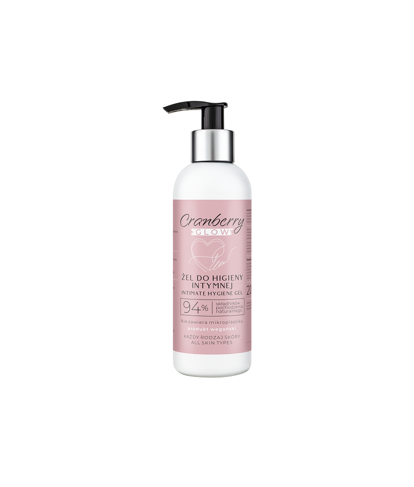 Żel do higieny intymnej Cranberry Glow 200ml - Nova Kosmetyki